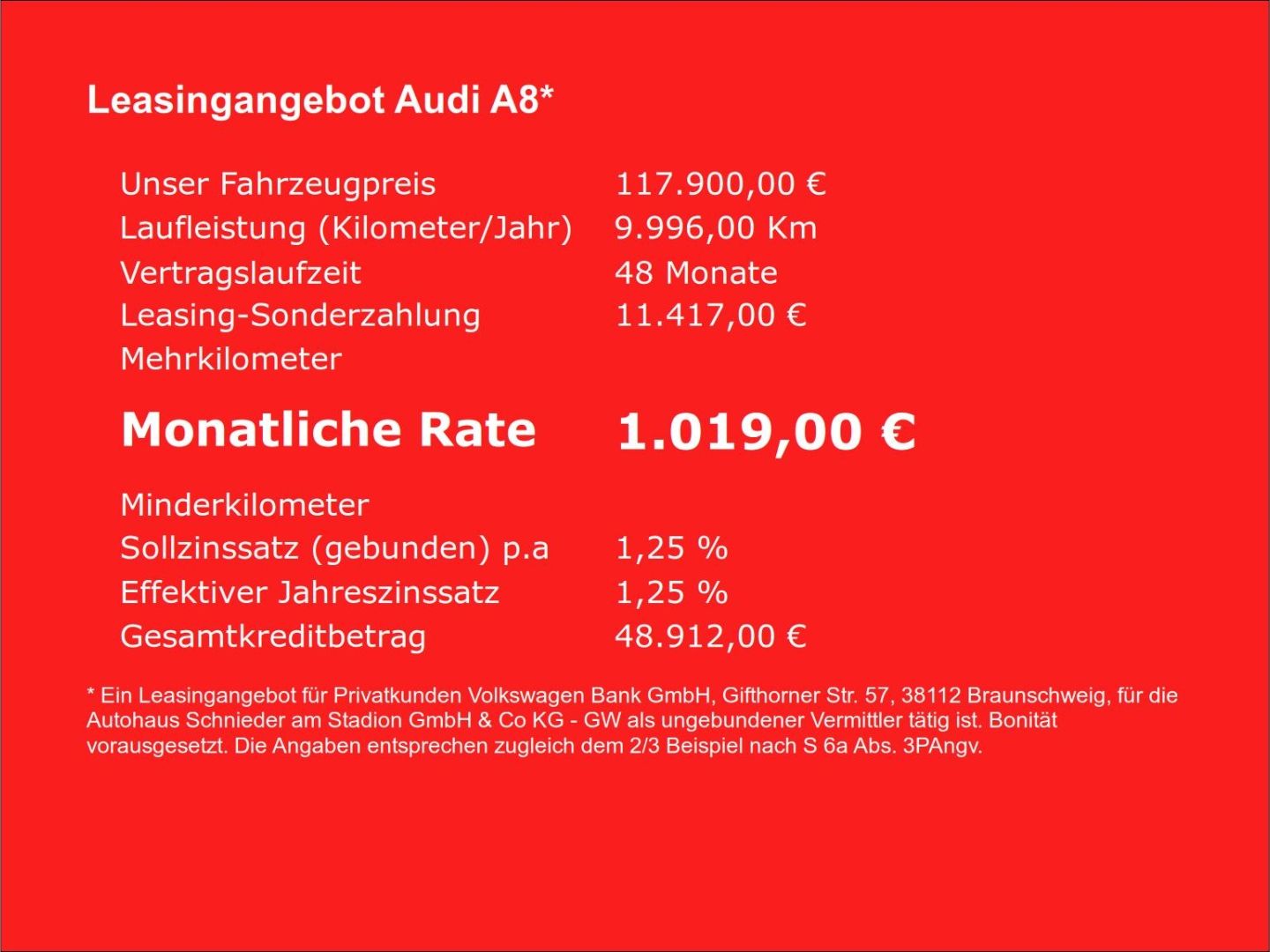 Fahrzeugabbildung Audi A8 60 TFSIe PANO,MATRIX,AHK,HEADUP,ASSITENZPAKET