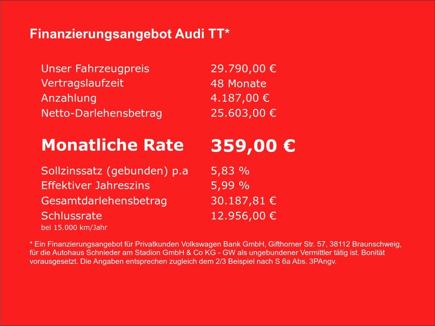 Fahrzeugabbildung Audi TT TFSI ROADSTER,SPORTSITZE,WINDSCHOTT,VIRTUAL