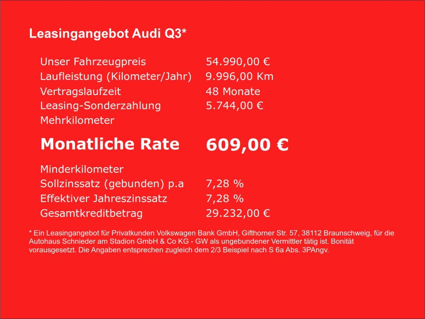 Fahrzeugabbildung Audi Q3 SLINE 40 TFSI QUATTRO,MATRIX,VIRTUAL,AHK,PDC