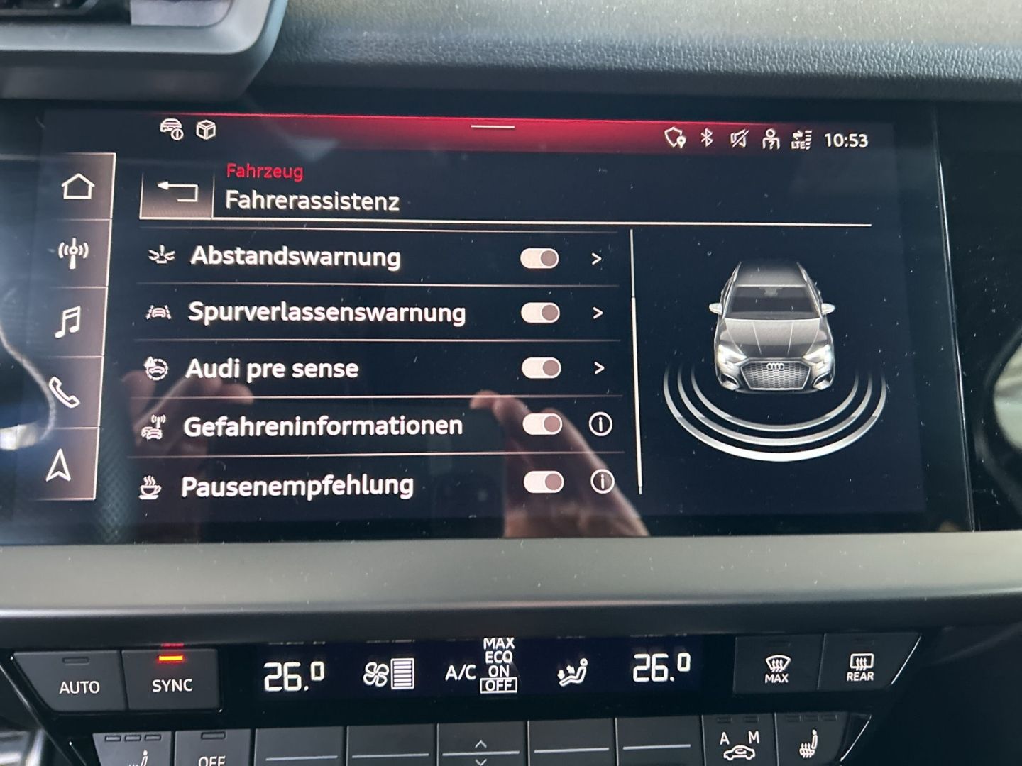 Fahrzeugabbildung Audi S3 Sportback NAVI B&O LED CARPLAY RÜCKFAHRKAMERA