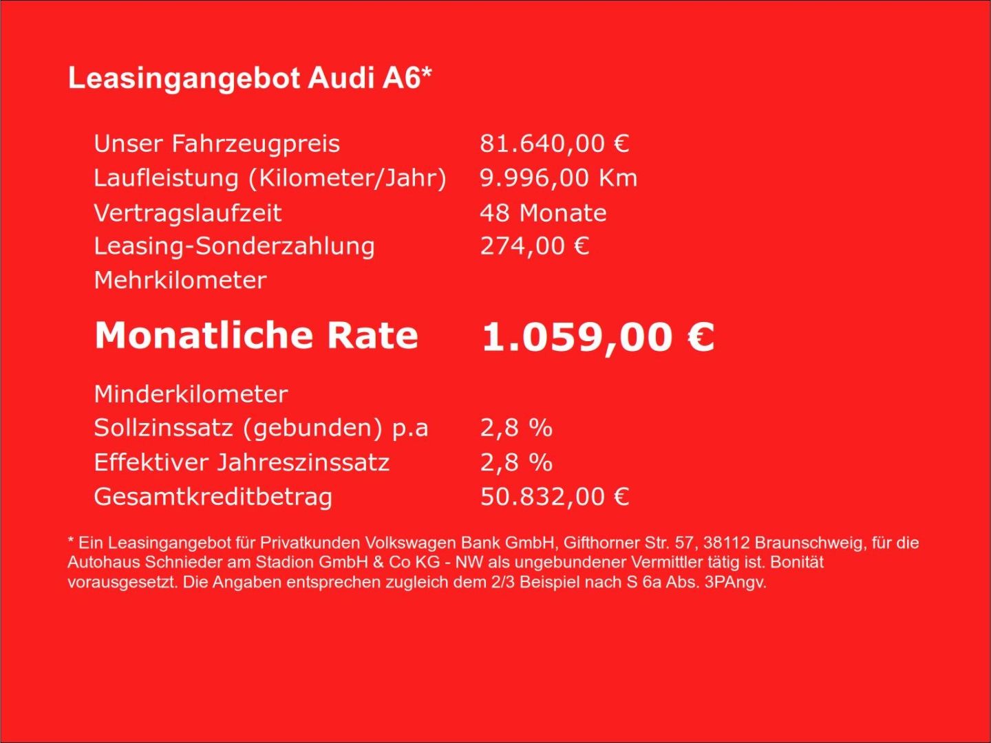 Fahrzeugabbildung Audi A6 AVANT 40TDI QUATTRO,SLINE,MATRIX,AHK,VIRTUAL