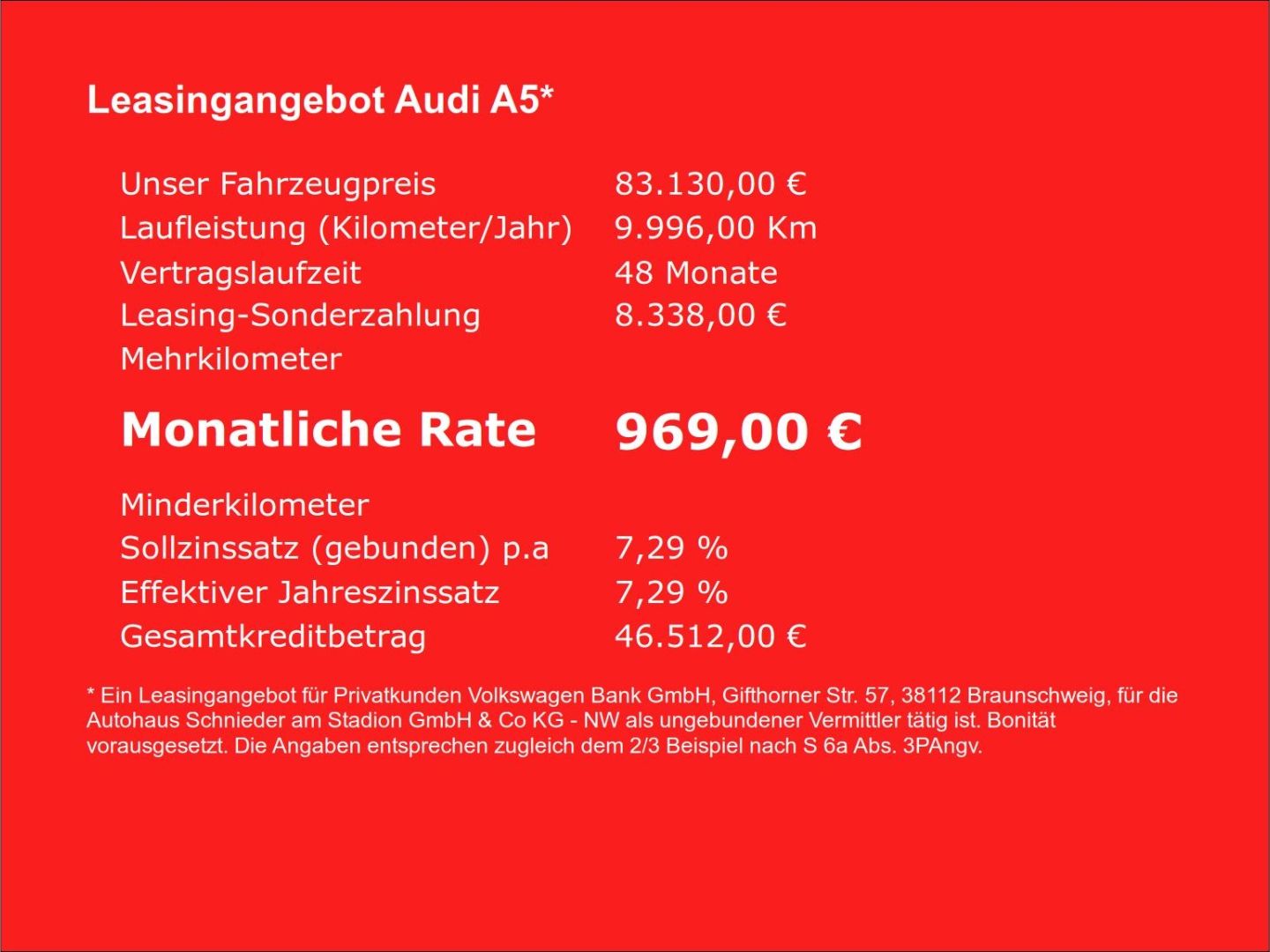 Fahrzeugabbildung Audi A5 AVANT EDITION ONE 150KW QUATTRO,LED,AHK,MEMOR