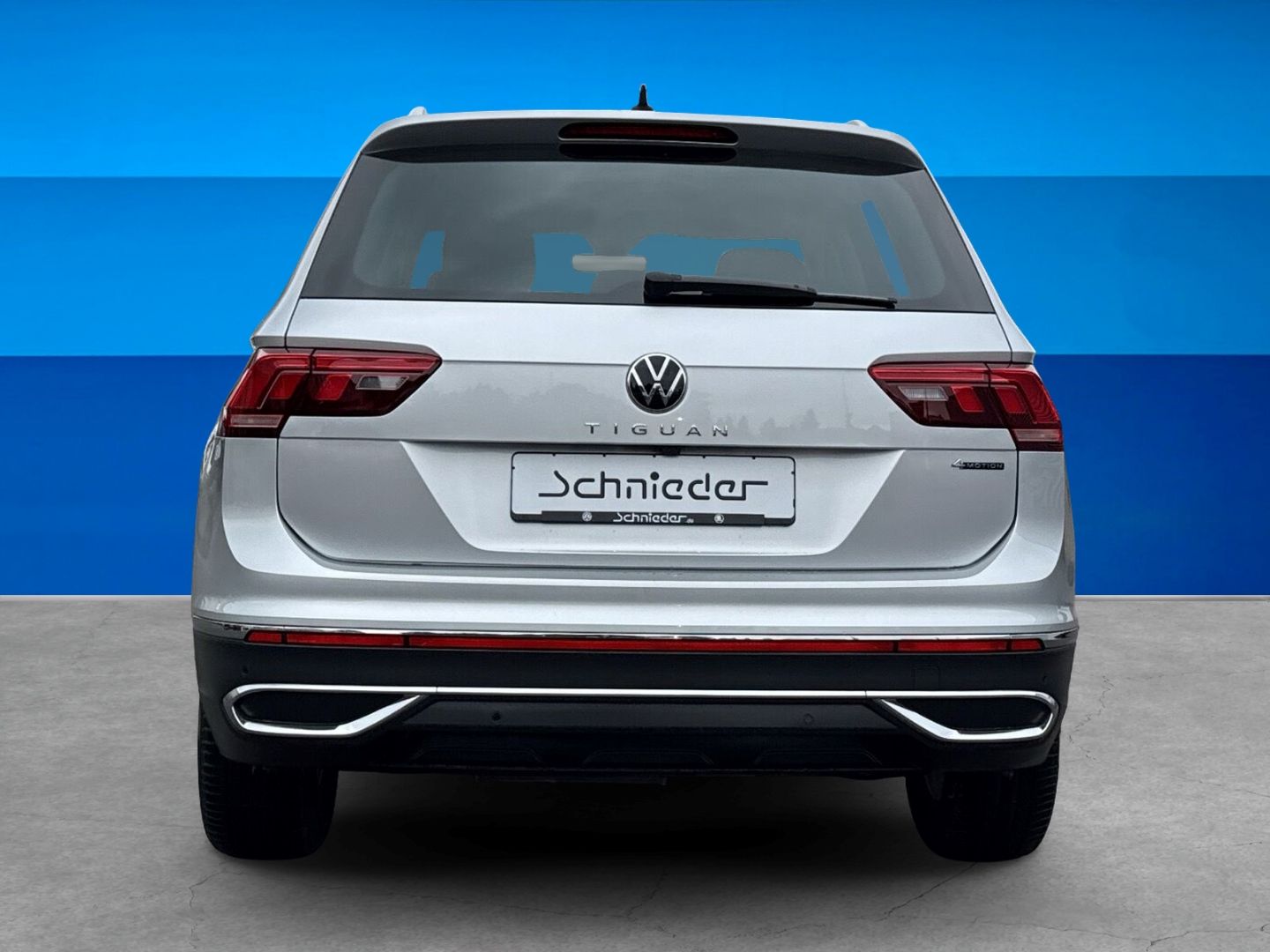 Fahrzeugabbildung Volkswagen Tiguan 2.0 TDI Elegance 4Motion Rear View AHK